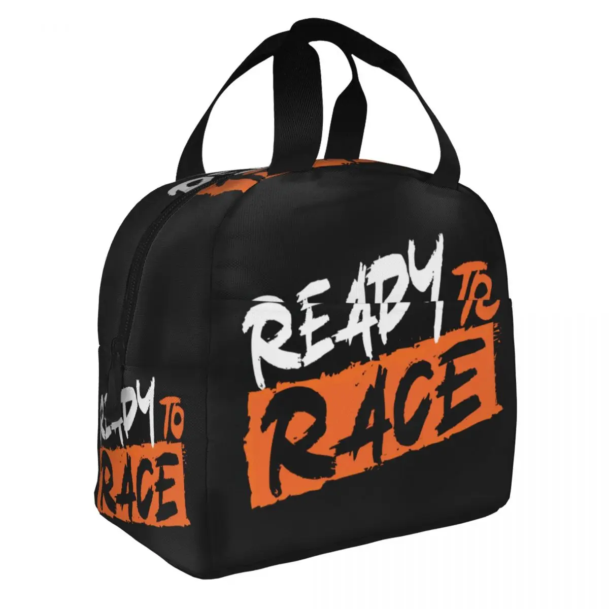 Ready To Race Lunch Box Leakproof Warm Cooler Thermal Food Insulated Lunch Bag for Women School Work Picnic Portable Tote Bags