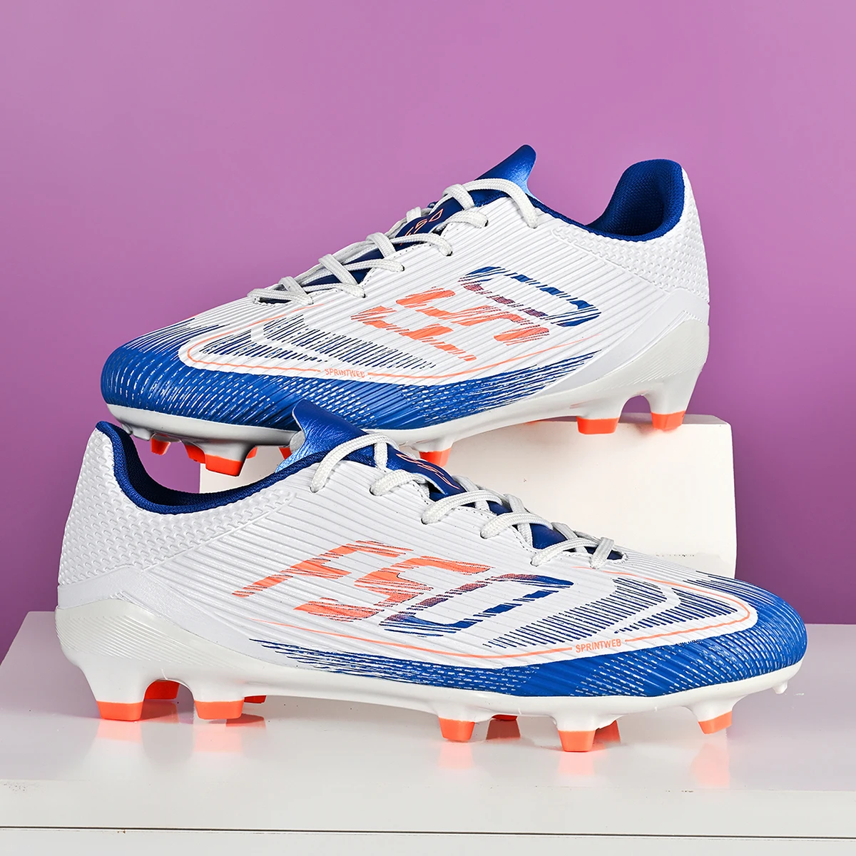 

Профессиональные дышащие футбольные бутсы FG/AG с длинными шипами, универсальные спортивные кроссовки для игры на открытом воздухе и в помещении.