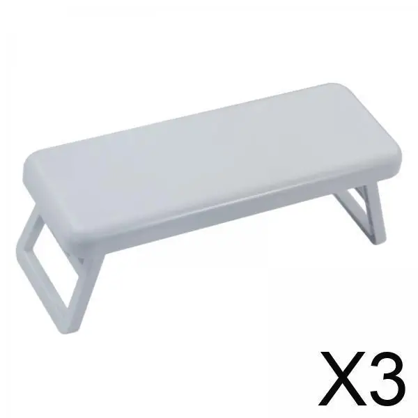 

3x Nail Arm Rest Hand Cushion Foldable Soft Hand Rest Palm Rest Manicure Hand Rest for Table Salon Home Arm Nail Techs Use