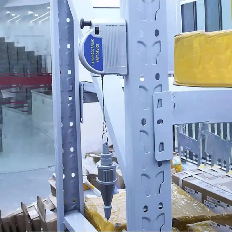 Plumb Bob Magnetic Retractable Plumb Bob Tool With String Measuring & Layout Tools Flexible Hammer Lines 19.69ft For