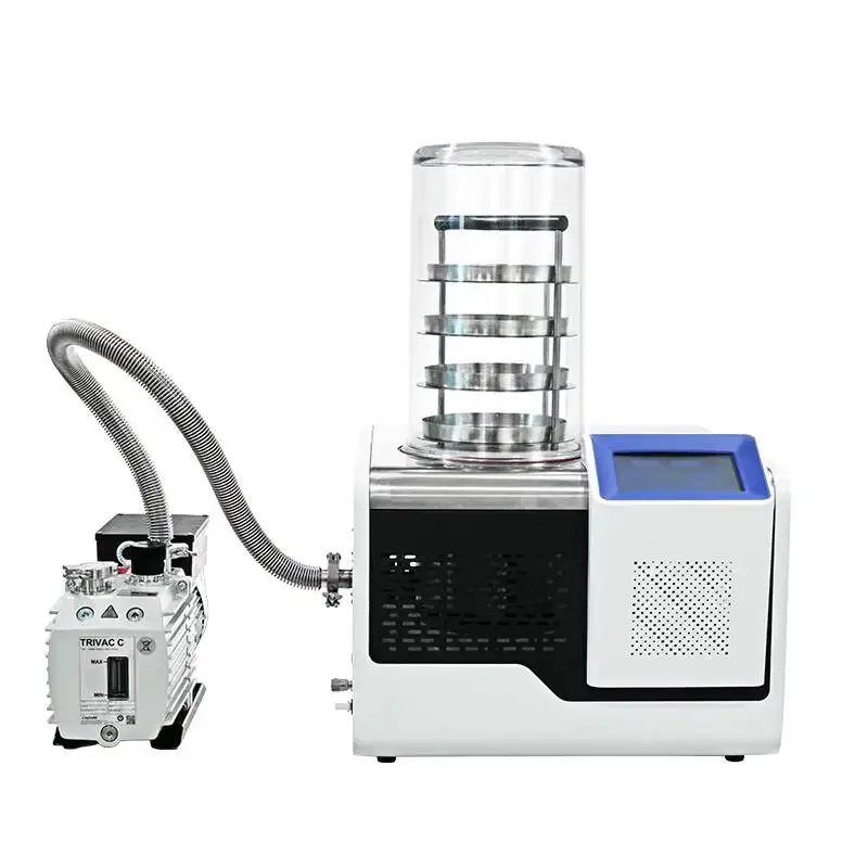 YW-10A-60 Vacuum Freeze Dryer For Fruits, Vegetables, And Pet Food Small Laboratory Vacuum Oven Dryer