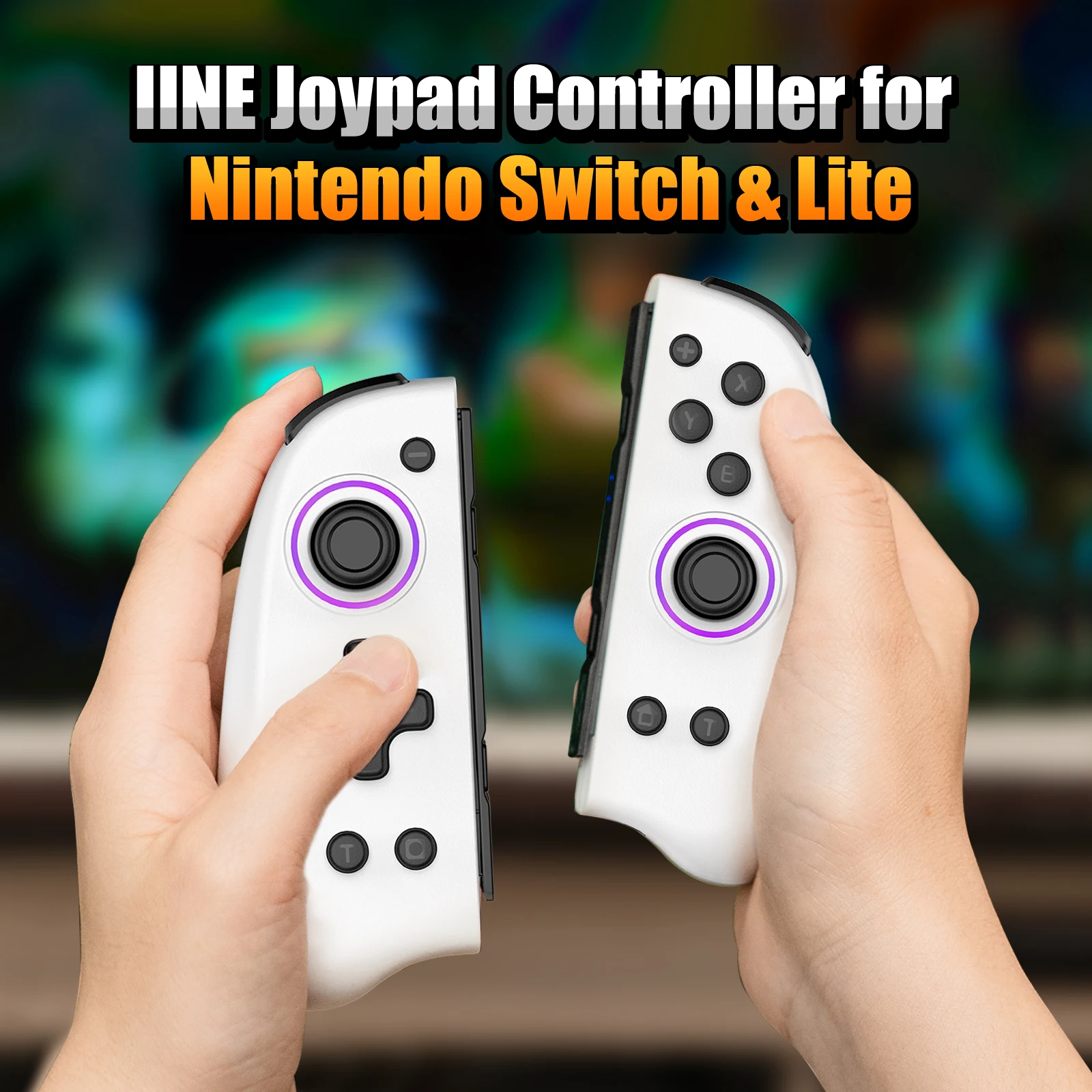 Iine Genius Joypad Auto Fire Wake Up Functie Compatibel Nintendo Swtich/Lite/Oled