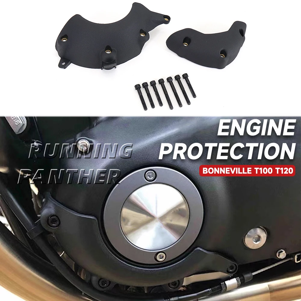 New Engine Stator Cover Protective Case Slider Guard Protector For Bonneville T100 T120 Black Street Scrambler For Thruxton 1200