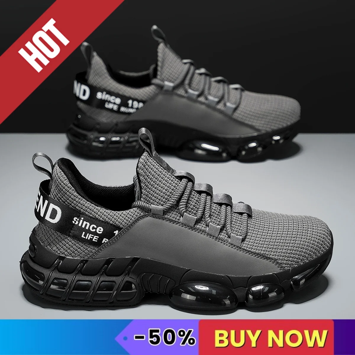 أحذية الجري الرياضية للرجال أحذية رياضية ماراثون خفيفة تسمح بمرور الهواء ومريحة للتدريب الرياضي للرجال أحذية رياضية ناعمة للتنس وسادة هوائية