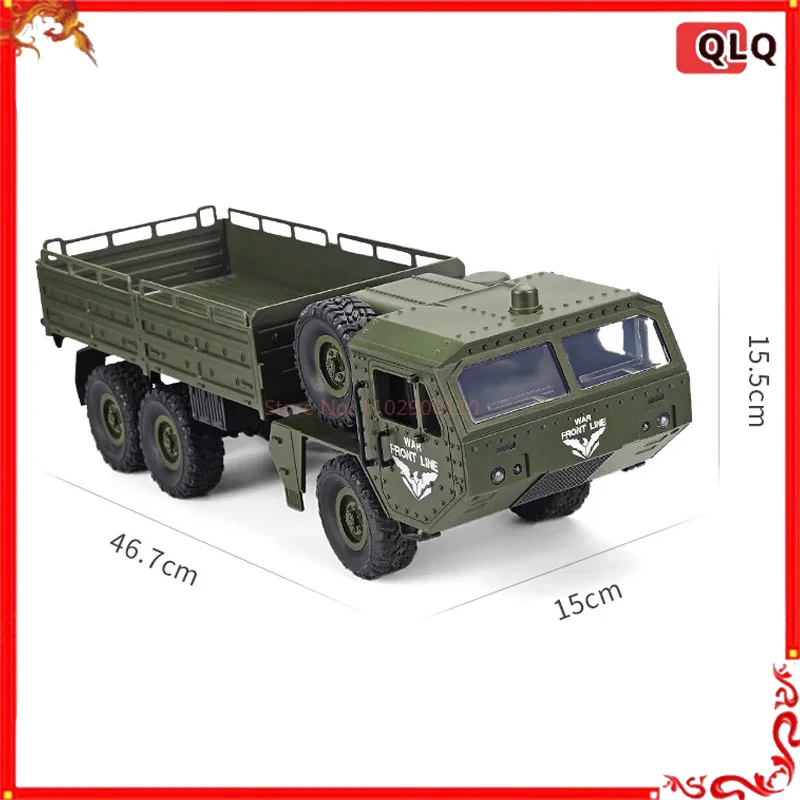 

Rc Car Truck 1:16 2.4g 6wd Remote Control Car Toy Simulation Military Vehicle Model Four-Wheel Drive Remote Control Car Toy