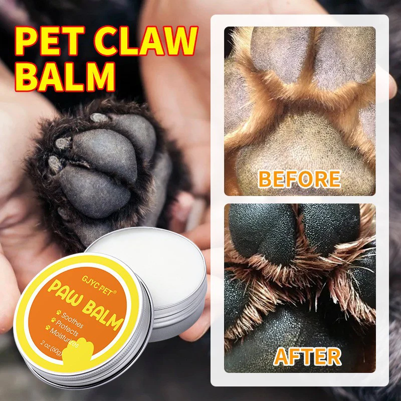 Dog Paw Balm Pet Moisturizing Claw Cream Paw Soother Cleaner Balm Dog Paw Cream and Lotion Moisturizes Soothes Pet Grooming