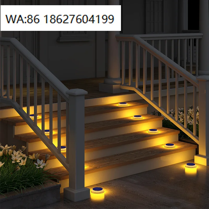 Auto On Off Motion Sensor Square Solar Path Light IP65 Waterproof LED Outdoor Yard Driveway Garden Landscape Lamp