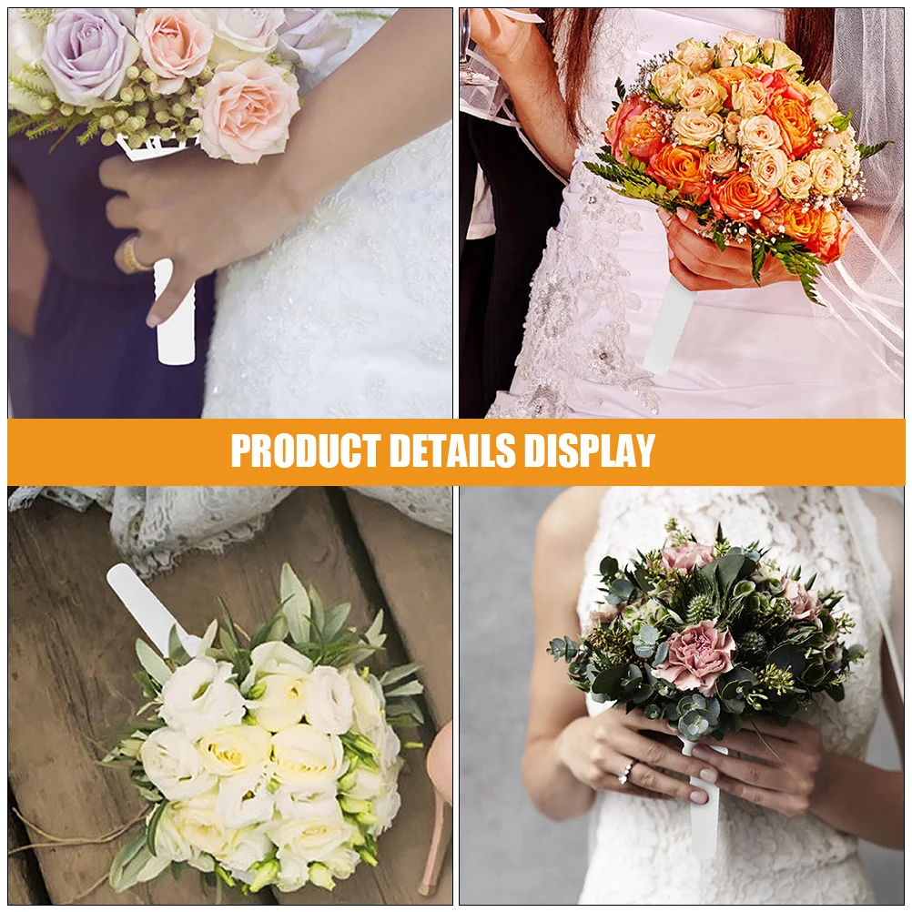 

1Set Foam Flower Stand for DIY Bridal Bouquet Handle Lightweight Easy to Carry Wedding Floral Decoration Craft Tool