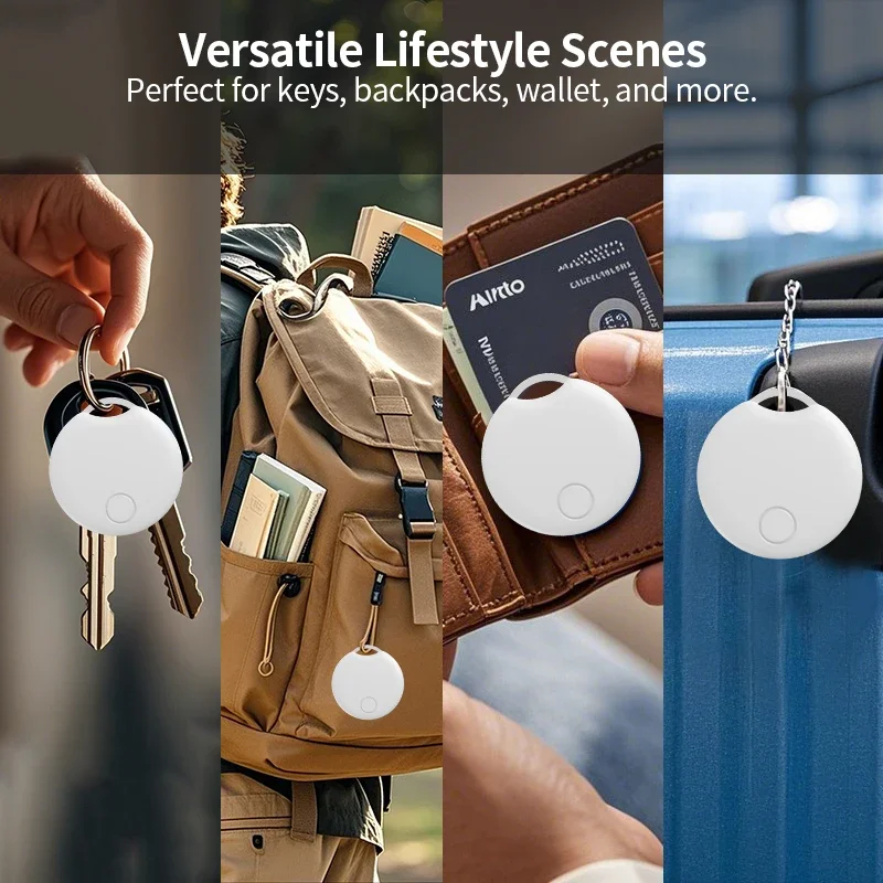 يعمل جهاز تعقب Google Bluetooth الذكي مع Android Find Hub Key Finder Pet Locator Smart Tag لهواتف Xiaomi Samsung Vivo #6