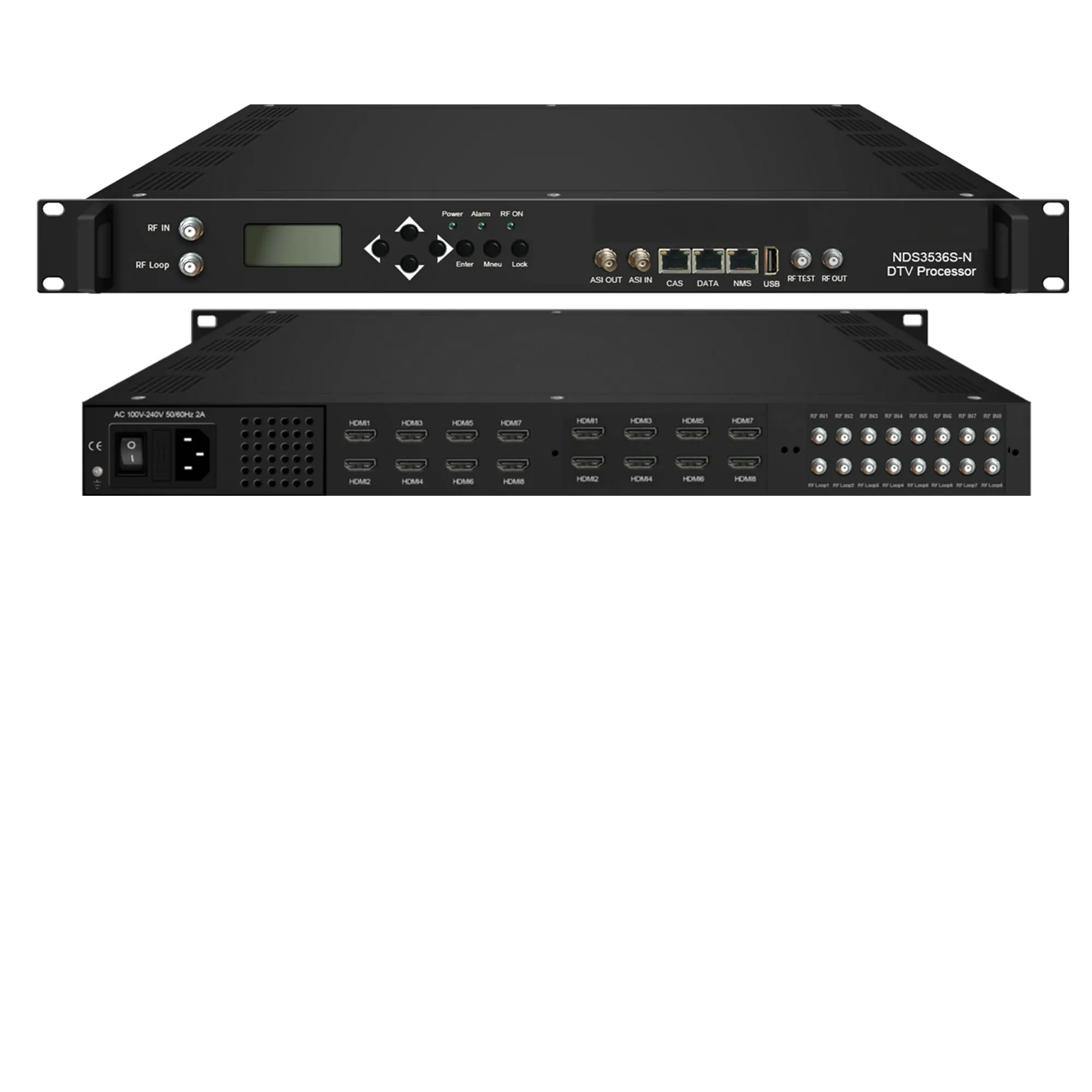 Modulador receptor sintonizador 8 16 + sintonizador modulador codificador HD 8/16/HD MI a RF DVB-T DVB-C ATSC ISDBT dtmb modulador IPTV CATV