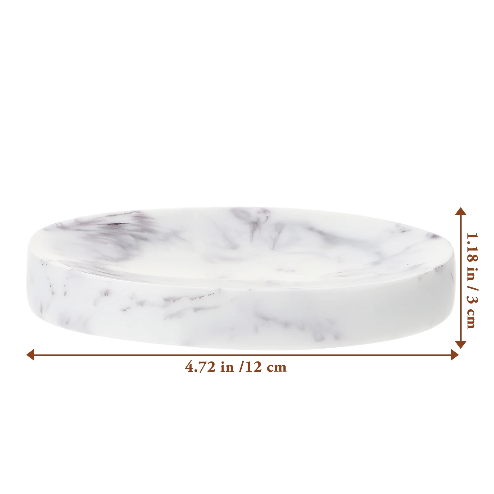 Soap Dish Holder Plate Shower Bathroom Tray Keeper Case Resin Smallsaver Draining Marble Travel Home Drainer Sink Sponge Kitchen