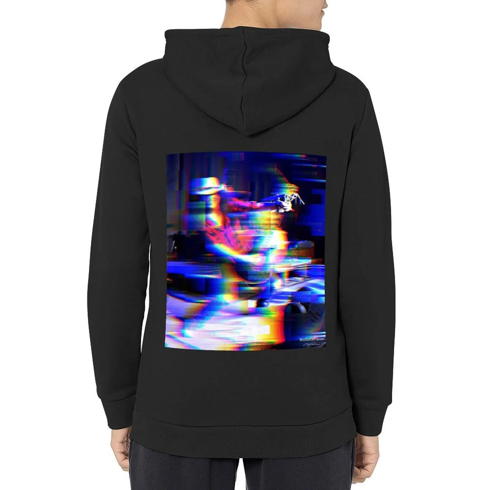 

Impressionist Guitar Player. Fanart From WallsOfFame.com.au Hoodie men's coat male clothes men's clothes designer hoodies