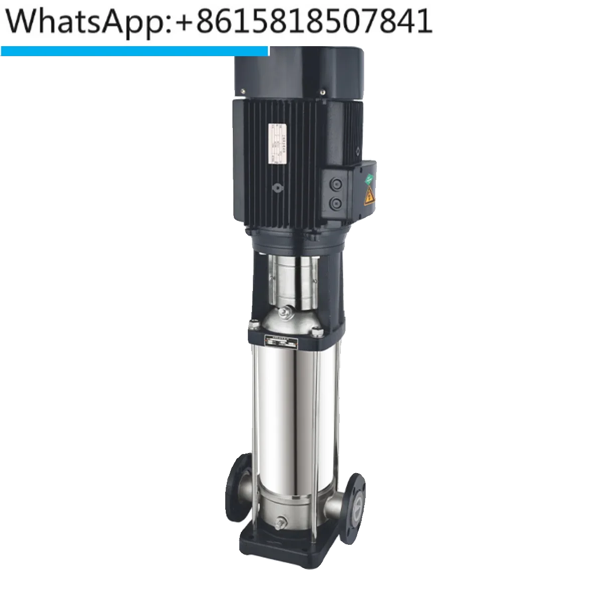 CDLF lightweight stainless steel vertical multi-stage centrifugal water pump 380V variable frequency pipeline boost circulation