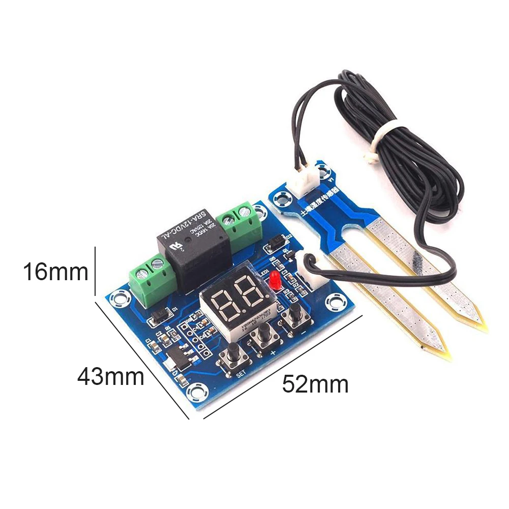 Irrigation System Automatic Detector Soil Humidity Sensor Controller Irrigation System Automatic Watering Module 12V