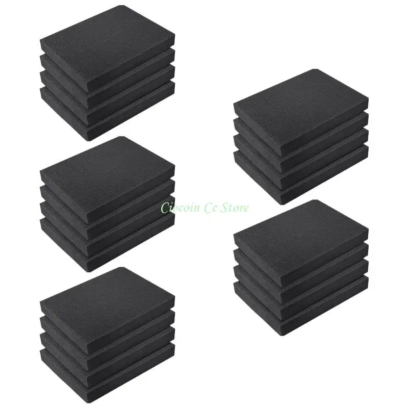 X90F 4Pcs Pick Apart Foam Insert Pluck Foam Sheet Foam Foam for Board Case Storage Drawer Toolbox Foam Inserts Organizers