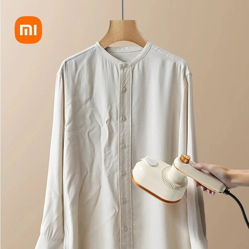 Xiaomi MIJIA طوي مُبخّر ملابس محمول باليد مانعة للتسرب المزدوج الجاف/الرطب البخار مزيل التجاعيد السريع السفر ملابس المنزل مكواة صغيرة
