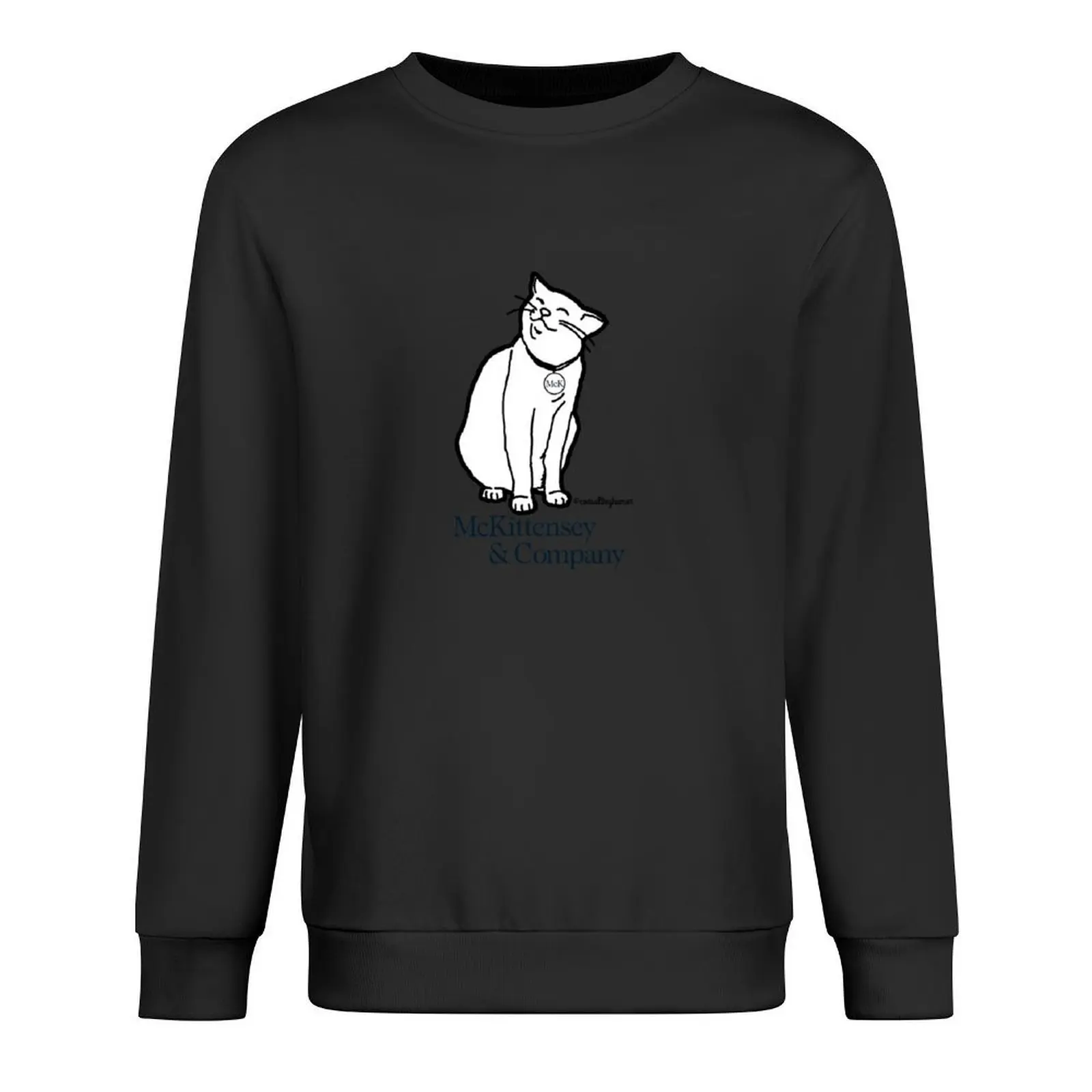 

McKittensey & Co (for print on light backgrounds) Pullover korean style clothes men clothes male clothes sweatshirt male