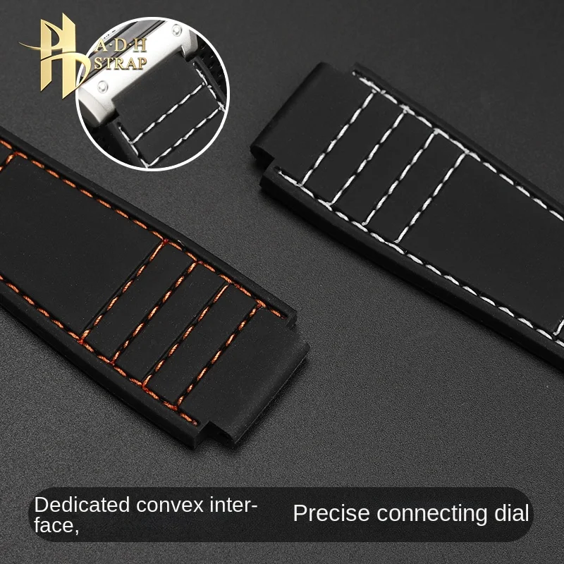 Correa de silicona para reloj Casio, correa de silicona elevada modificada para reloj Casio DW-5600, GW-M5610, AE-1200, AQ-S810, 16, 18mm, resistente al agua