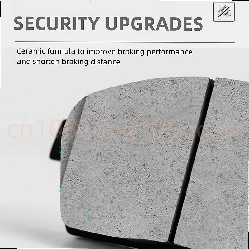 For Gac Trumpchi GS4 Max 2023 1.5T Front Ceramic Brake Pads Auto Parts