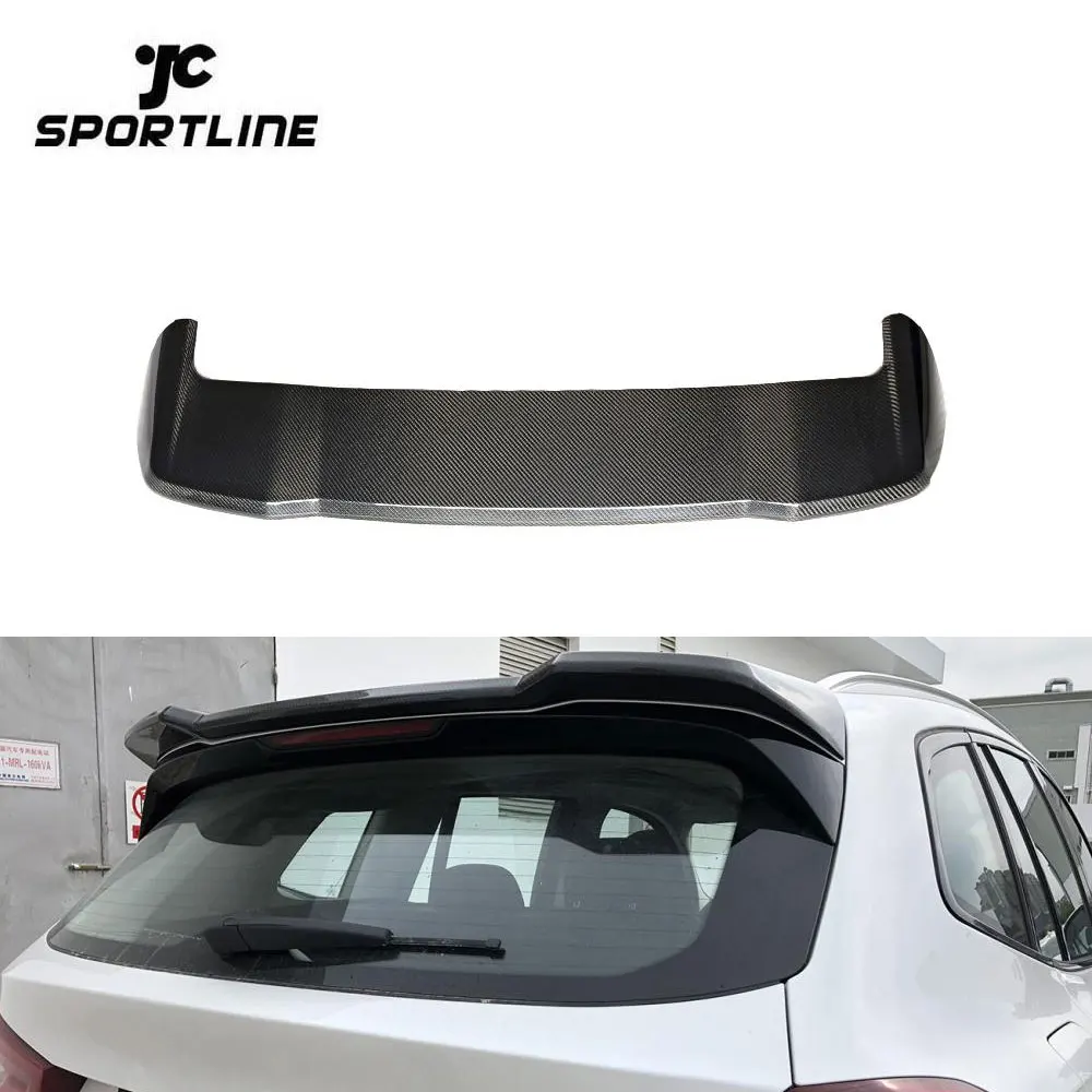 X3 G01 Carbon Fiber Rear Roof Wing Spoiler For BMW X3 Sport Utility 4-Door 2018-2019