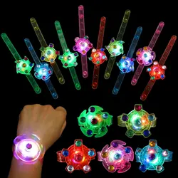 Lot de 24 bracelets lumineux à LED pour enfants, sac cadeau, brille dans le noir, anniversaire, Halloween, Noël, 2024