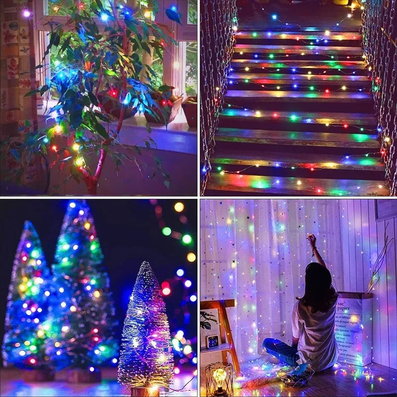 Wholesale 1000ct WS2811 LED Pebble string light Seed Pixel String Light RGB Addressable Full Color