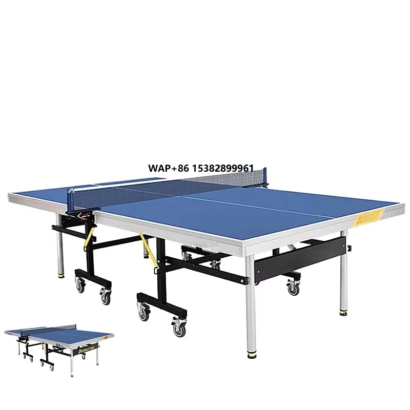

25mm Foldable Mobile Indoor Table Tennis Table for Home Standard Competition & Training for Outdoor Use for League Play