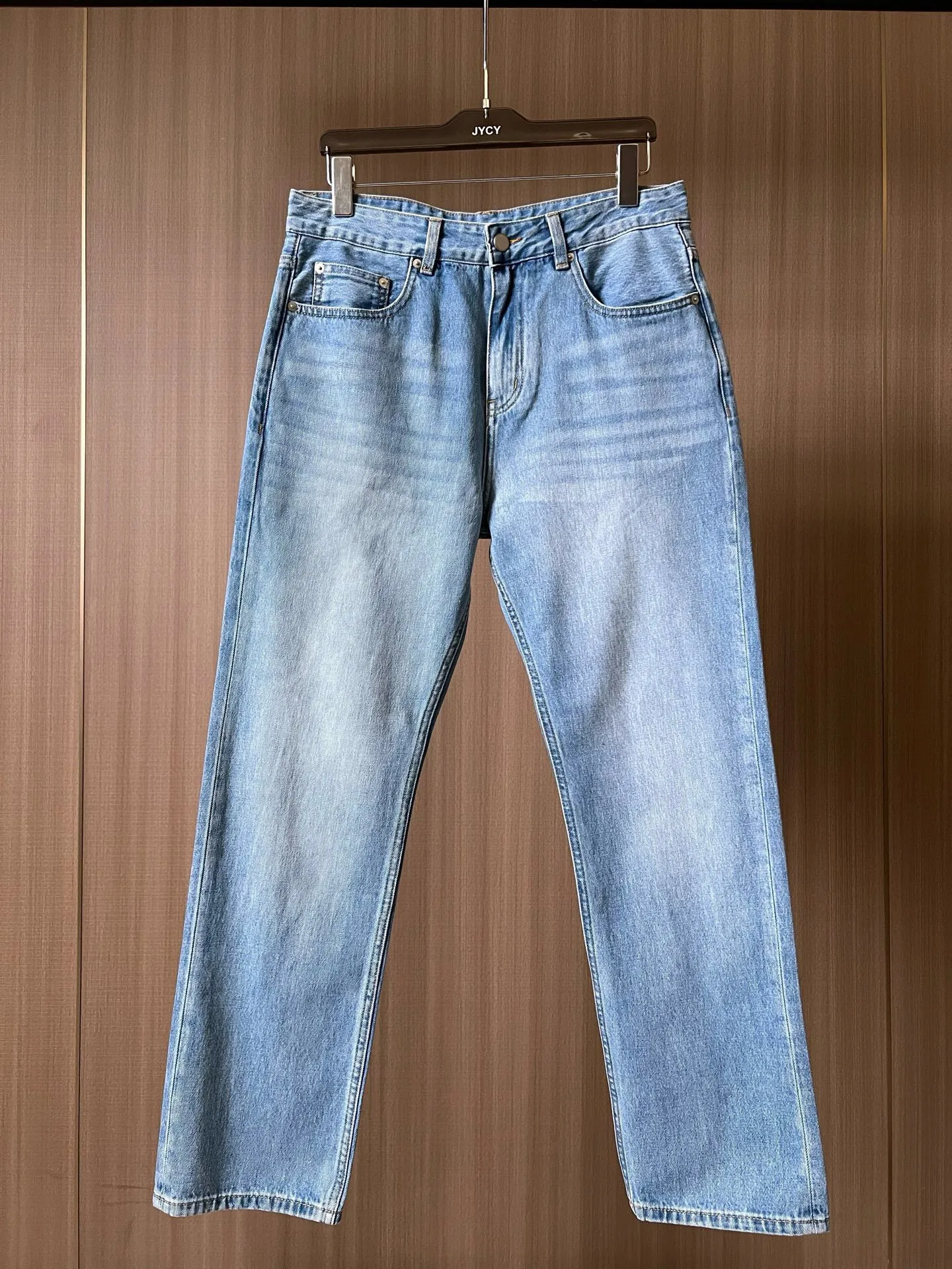 

LBC old money style summer denim washed men's simple jeans