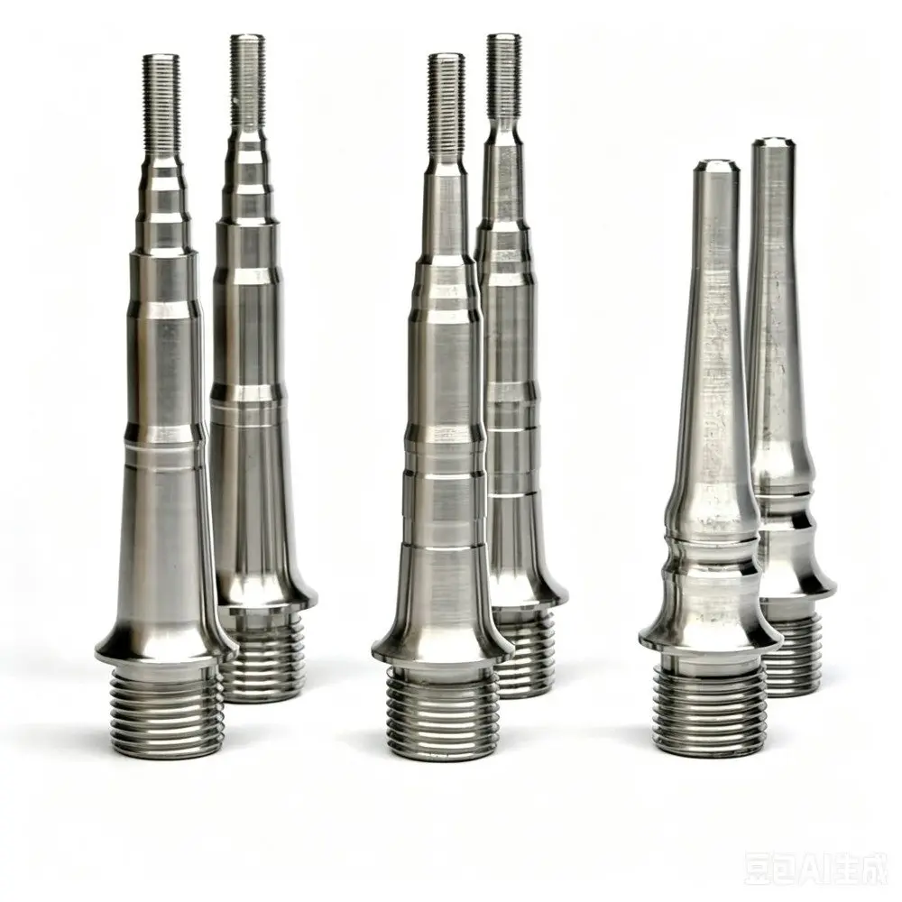 Image of 1 Paar/2 Stück Ultraleichte Shimano Titan-Pedalspindeln/-achsen M780 M980 R7000 R8000 R9100 M9100 M8100 M6800 5800 Links/Rechts