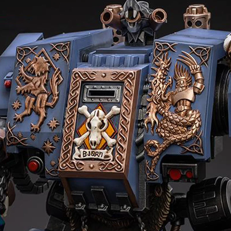 JOYTOY ذئاب الفضاء بيورن اليدوية 1/18 عمل الشكل Warhammer 40K المشتركة المنقولة دمية لعبة الجندي هدية جمع اللعب