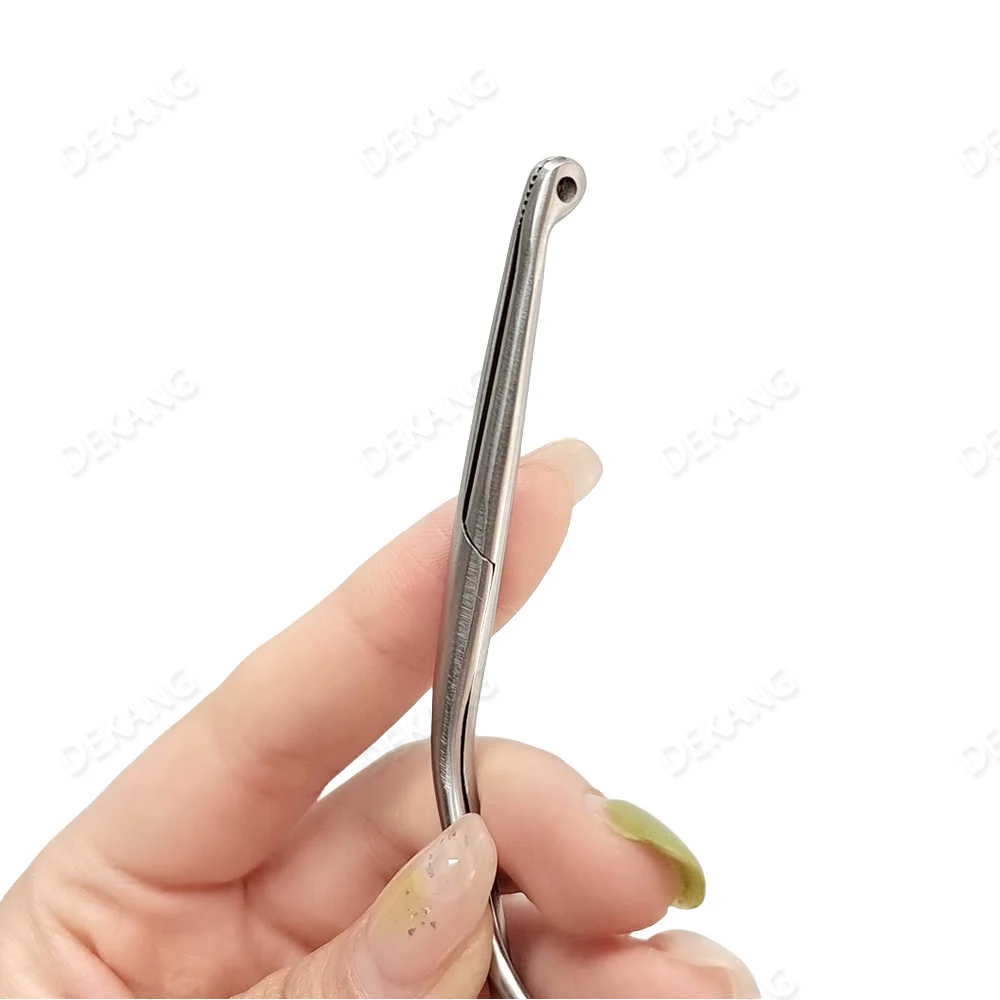 생선 뼈 생선 척골 이물질 제거용 집게 간접 후두 집게