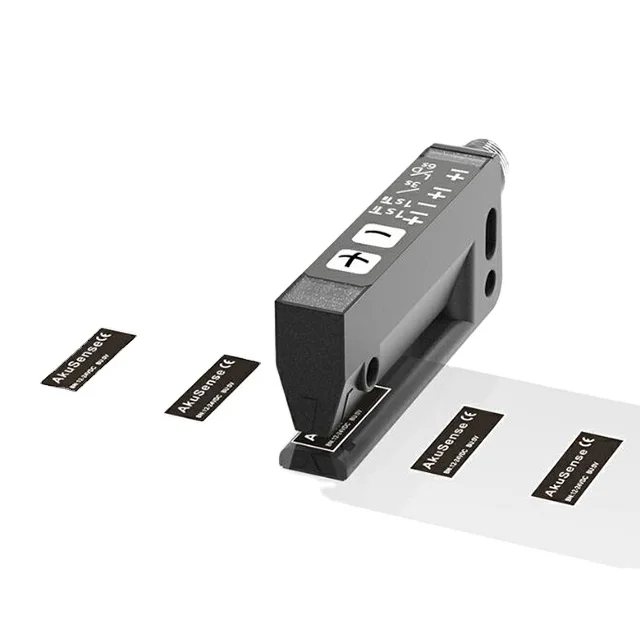 Double sheet photoelectric slot transparent sticker detection label sensor