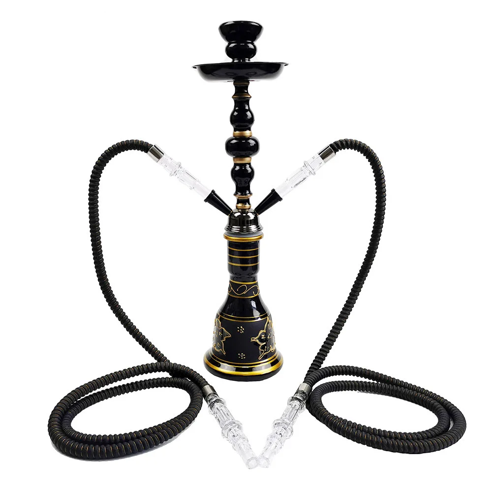 

Arabic Tower Hookah Premium Shisha Kit for Home Bar KTV Accessories Double Arabian hookah
