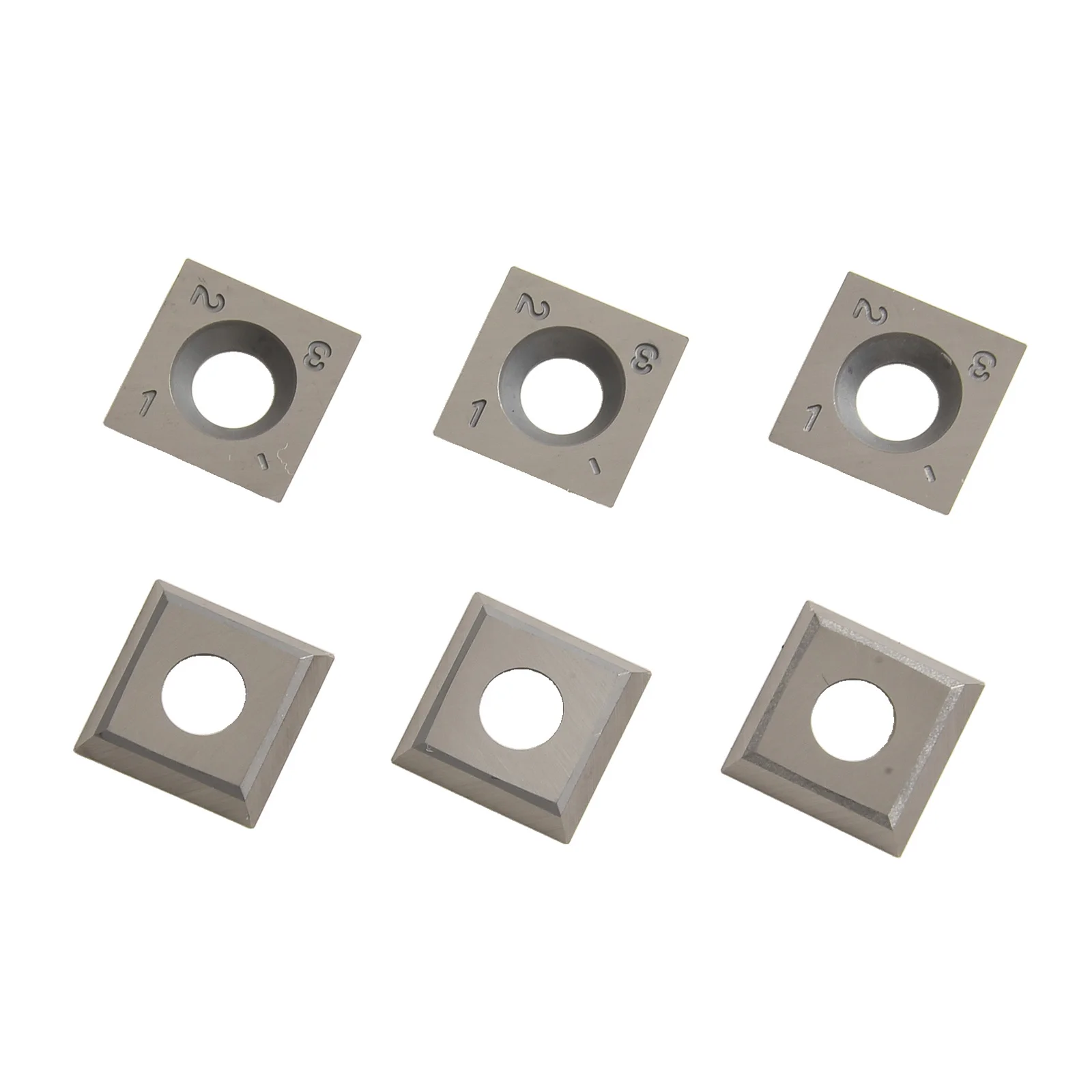 Turning Tool Carbide Inserts For Turning Works 2.5mm Thickness 30 Degree Angle 4-edge Cutting Blade For Lathe Turning