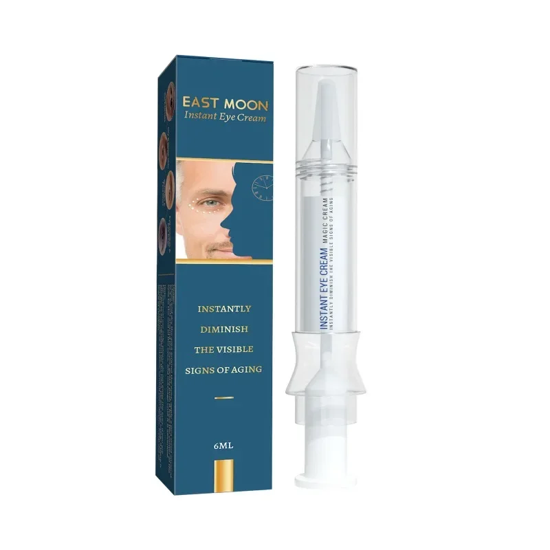 Crème anti-âge pour les yeux pour hommes, liaison raffermissante, réduction des rides, élimine les poches sous les yeux, estompe les ridules, sérum pour les yeux filtré