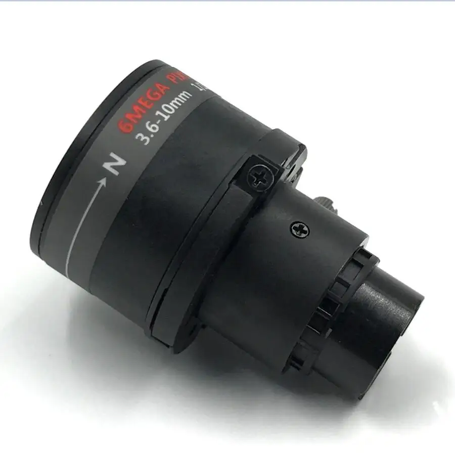 

Объектив для видеонаблюдения с ручным зумом VF 3.6-10 мм, вариофокальный, HD 6 МП, с ручной диафрагмой, 1/1.8", крепление M14, 109-42, для IP-камер видеонаблюдения SL-0045