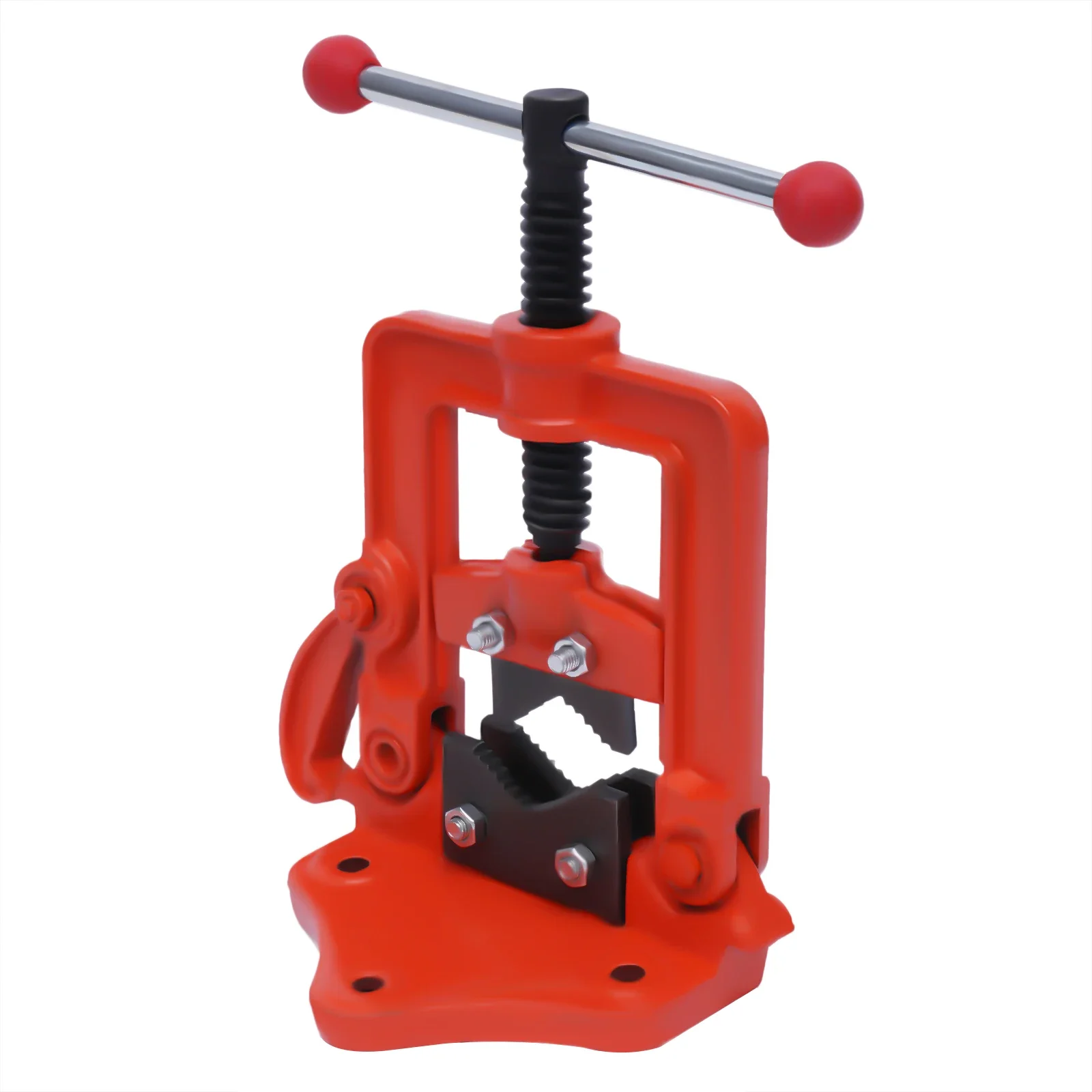 Filettatrice (5 matrici) + Tagliatubi + Morsa: set completo per infilettatura, taglio e tenuta sicura efficiente dei tubi