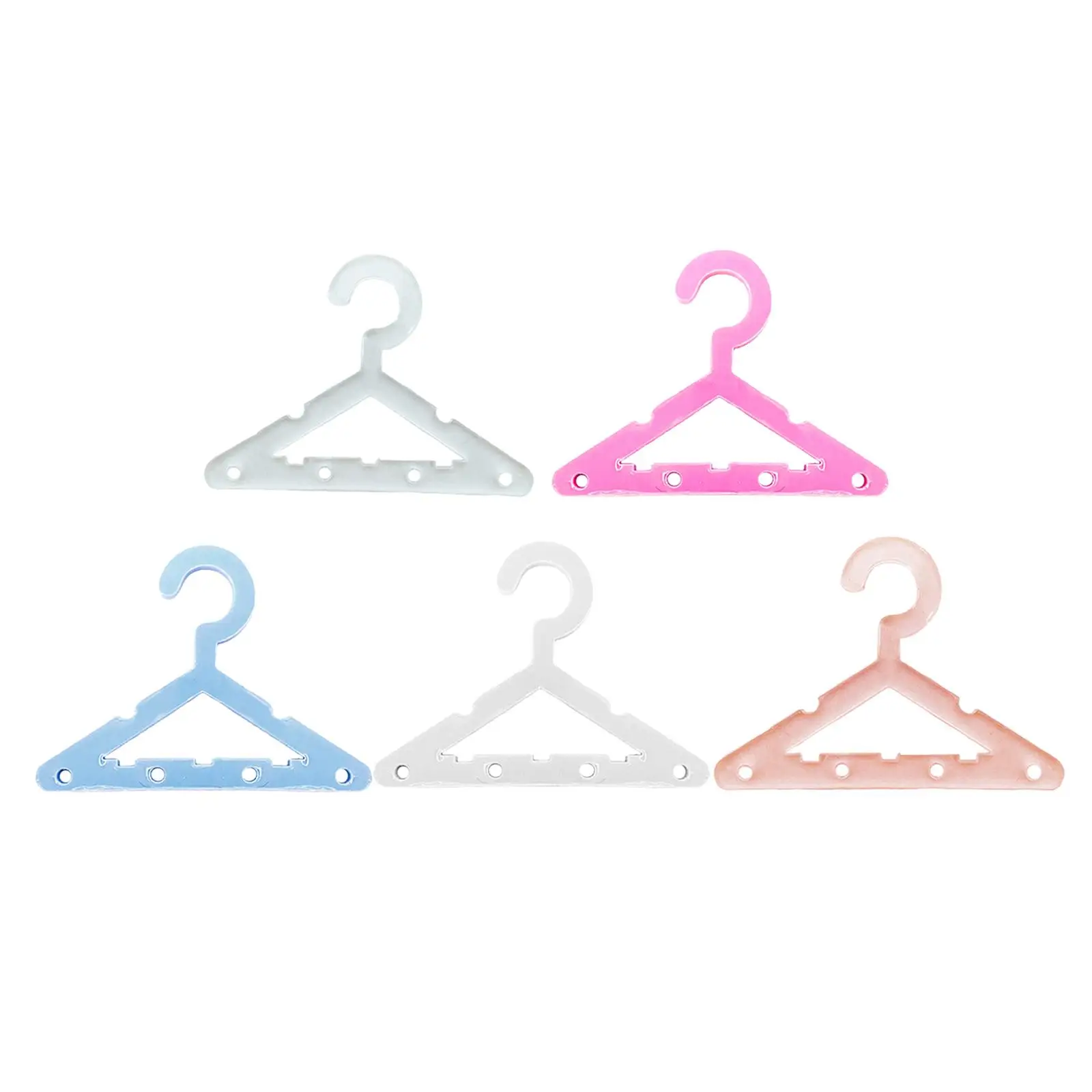 with No Base Acrylic Mini Coat Hanger Rack Earring Hanger for Retail Store Desktop