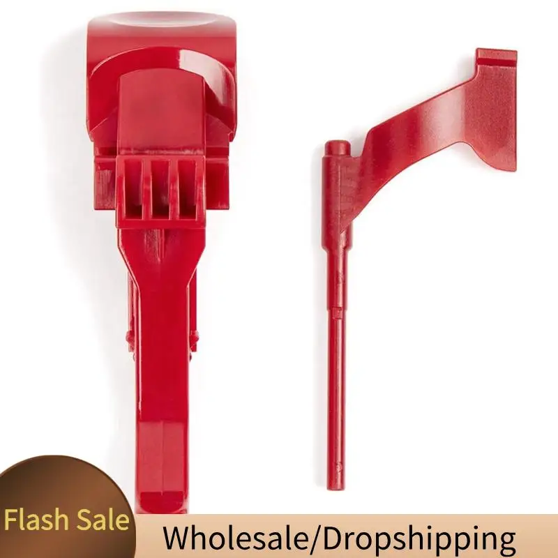 Botón de liberación de recipiente ciclónico, Clip rojo y hebilla de pestillo para Dyson DC41 DC43 DC55 DC65, piezas de limpiador al vacío, accesorios