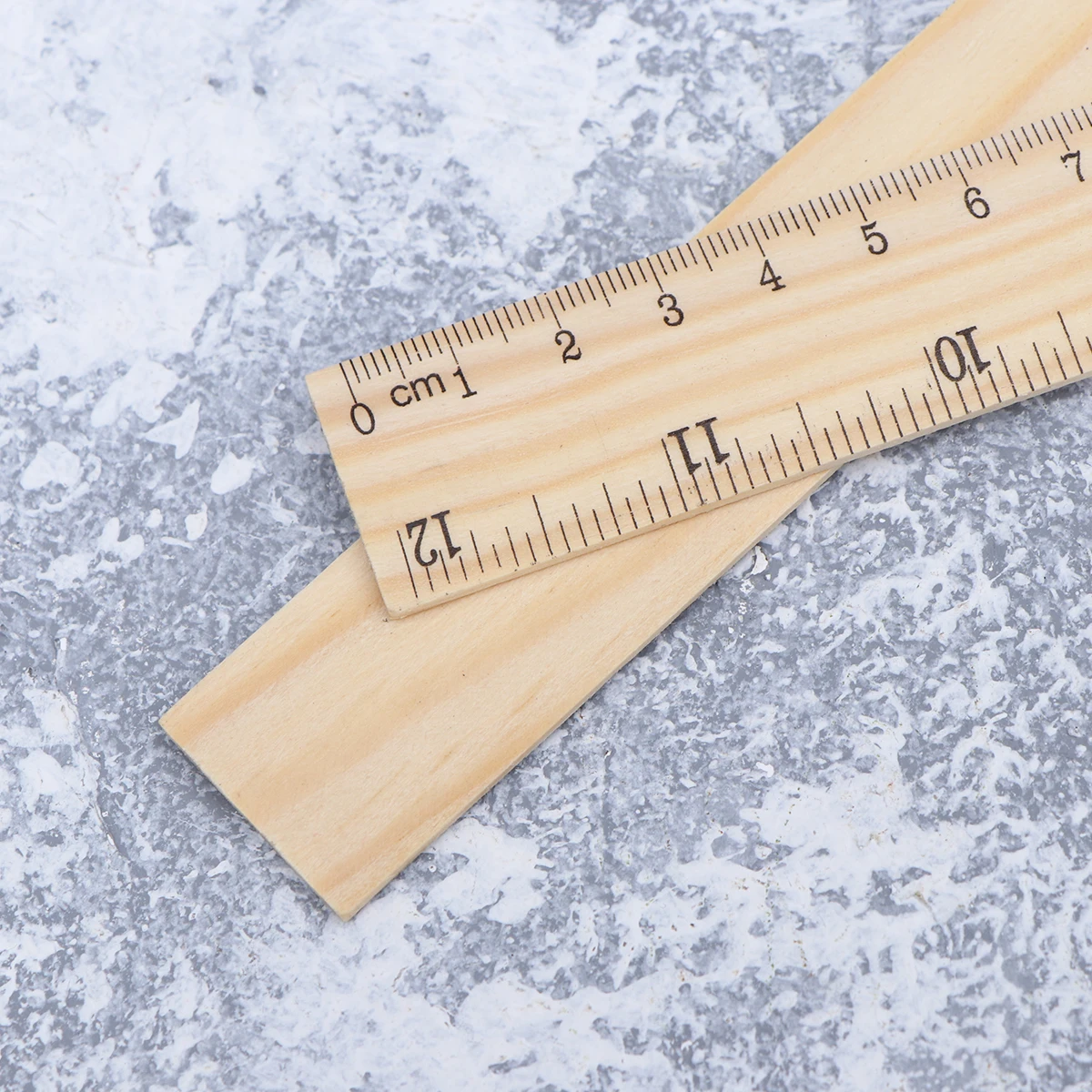 

12pcs Bamboo Ruler Wooden Quilting DIY Yardstick Tailoring Sewing Tools Measuring Perfect Size Easy Storage Beautiful Texture H