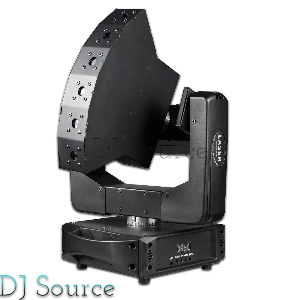 6 occhi RGB/RED Laser Moving Head Light XYZ Axis rotazione infinita Controller DMX512 per DJ Disco Party Club Stage Effect Light