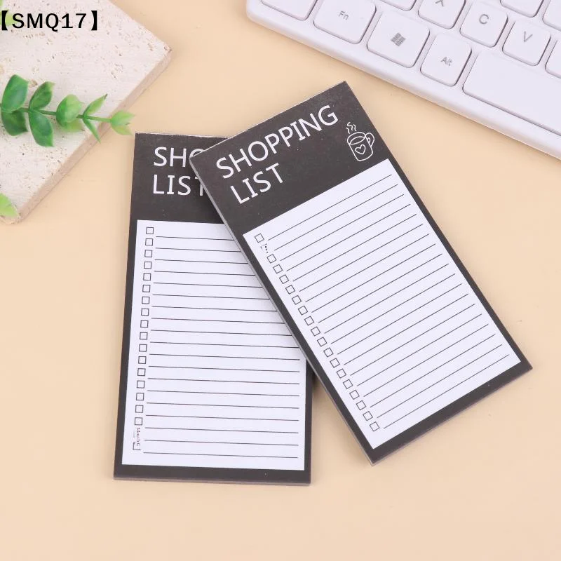 Magnetic Memo Pad Fridge Message Board Portable Tearable Notepad Memo Planner Shopping List For Home Office School【SMQ】