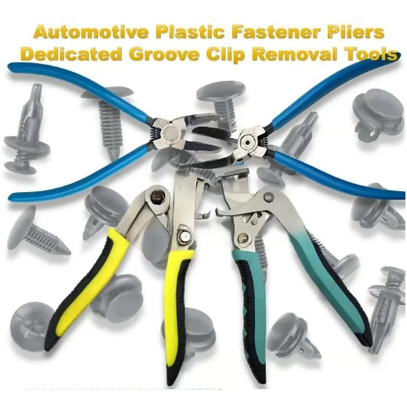Car Buckle Pliers Interior Repair Disassembly Tool Practical Auto Repair Tool Precision Jaw Design Firm Clamping Sturdy Durable