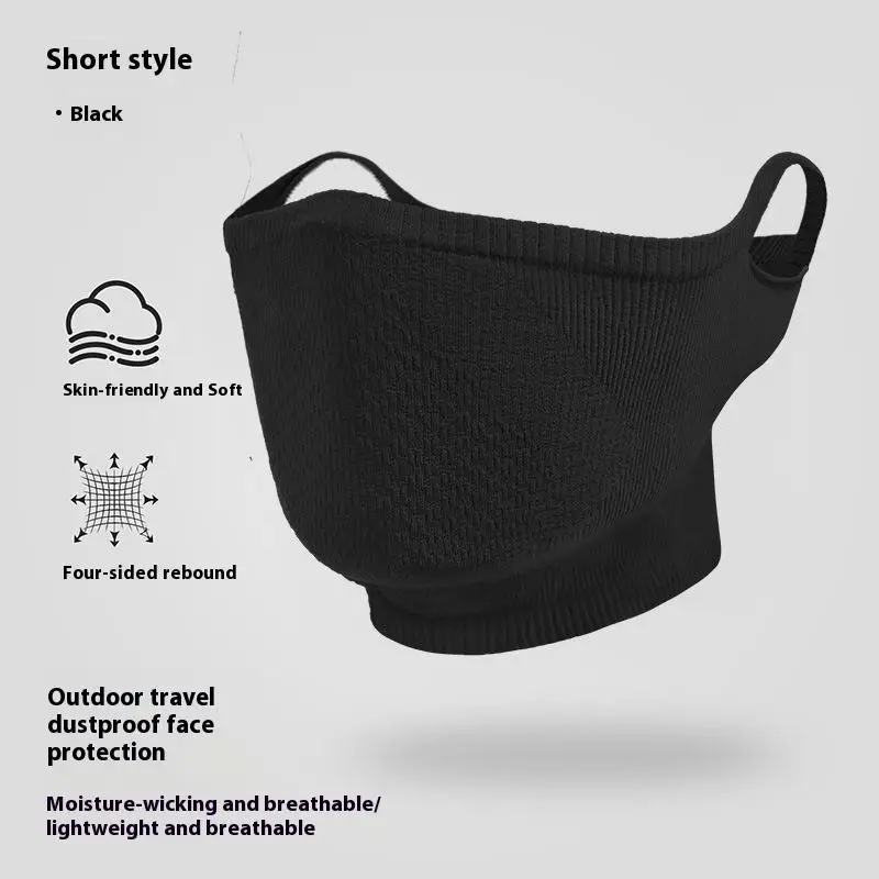1Pieces Autumn/Winter Sport Bandana Cycling Bike Hanging Ear Face Cover Reusable Masks Hiking Camping Mountaineering Scarf, image 8