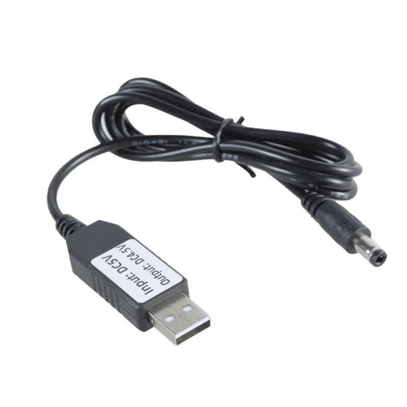 E41W USB 5V2A إلى 4.5V كابل طاقة البطارية الدمية لمزيلات البطارية 3x1.5V AA LR6