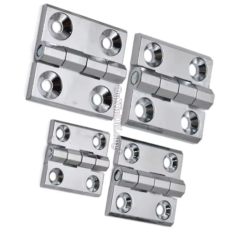 

8 шт., промышленные петли из нержавеющей стали/цинкового сплава 304, дверная петля для сетевого распределительного шкафа, петля для шкафа управления электрической коробкой