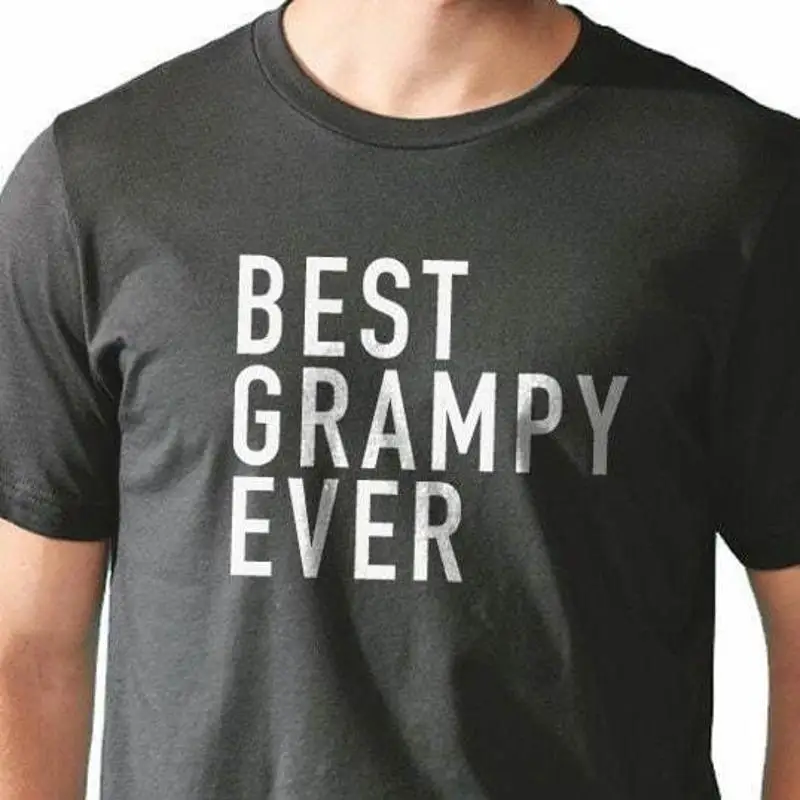

Best Grampy Ever Funny T Shirt Men Fathers Day Novelty Sarcastic