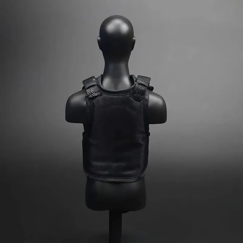 Black 1/6 Scale Male Solider Bulletproof Vest Model Fit for 12inch Action Figure Doll