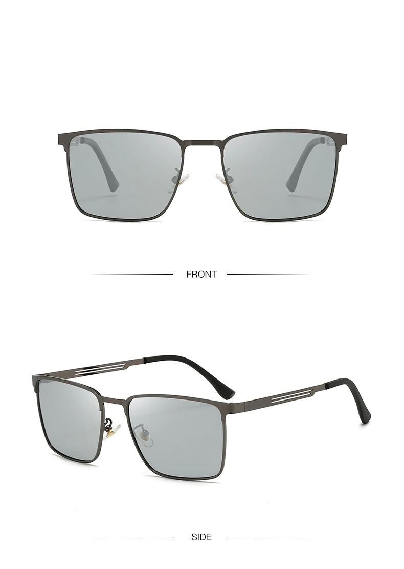 Neue ultraleichte Herren-Sonnenbrille im Business-Stil mit rechteckigen Rahmen, modisch für Outdoor-Fahren und Sonnenschutz 5150 – Detail 14