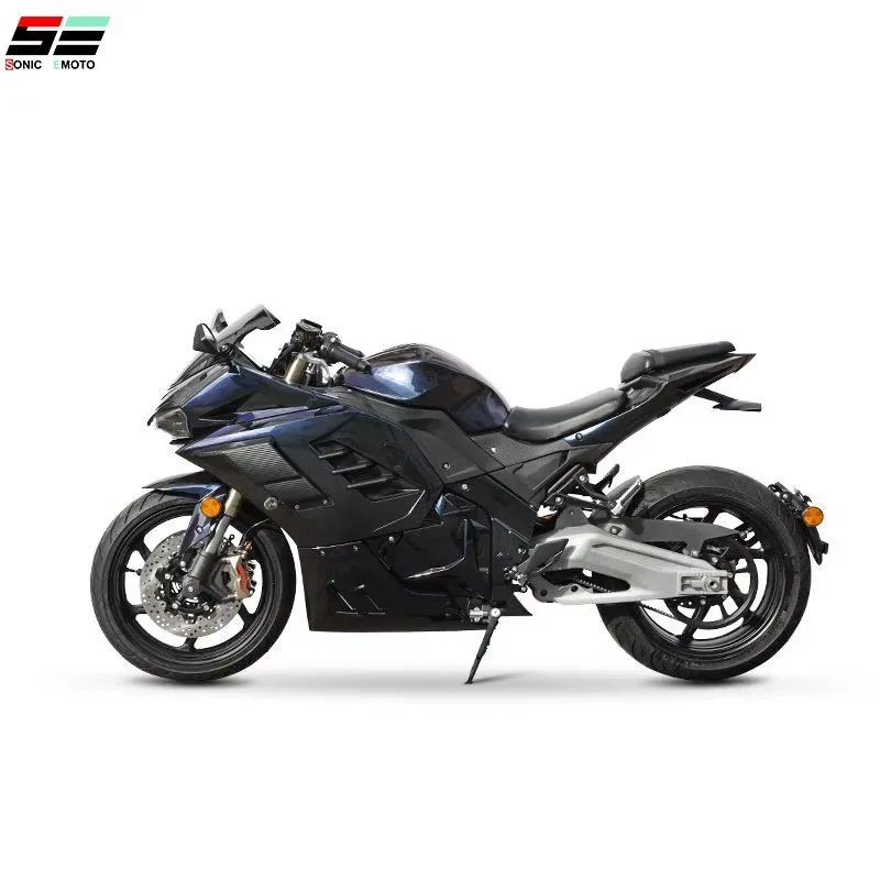 

2025 Новейший улучшенный двигатель E с водяным охлаждением, 15000 Вт, 96 В, 160 км/ч, гоночный электрический мотоцикл, отличная производительность